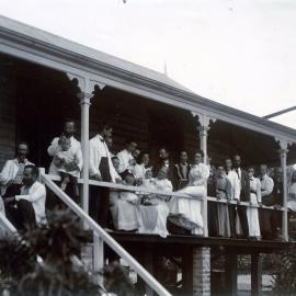 Mr. Watt's verandah, Tanna
