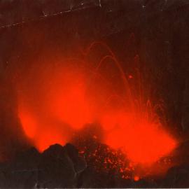 Volcano on Tanna during an eruption