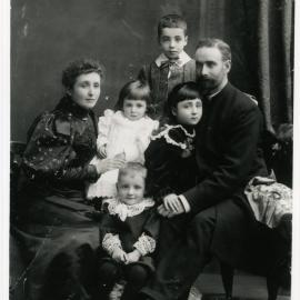 Rev. A. and Mrs H. I. Whyte and Family