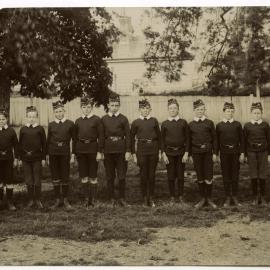 School Cadets Clyde Street 1912