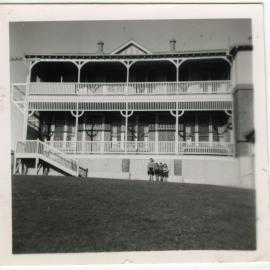 Exterior view of Glendining House, 1952