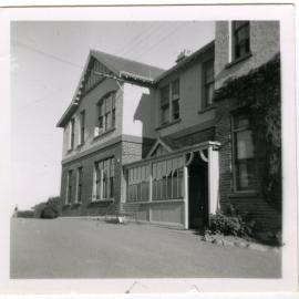 Glendining House, side entrance, 1952