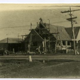 Tinwald Church under construction