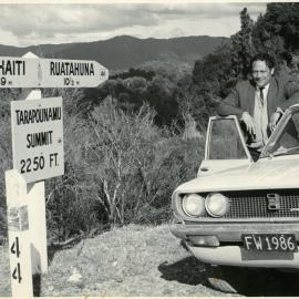 Rev. Tom Hawea in the Urewara Country