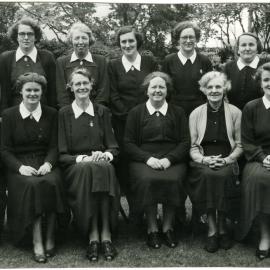 Group Photo Of Deaconesses c. 1948 - 1950