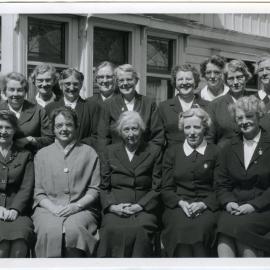 Students of Miss Salmond at the 60th Jubilee of the Deaconess College
