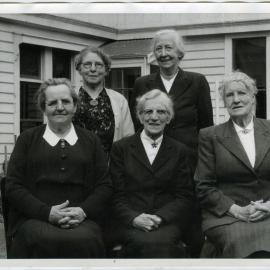 Students of Miss Blackie at the 60th Jubilee of the Deaconess College