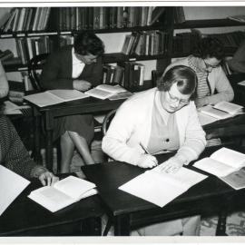 Student Deaconesses attending a lecture