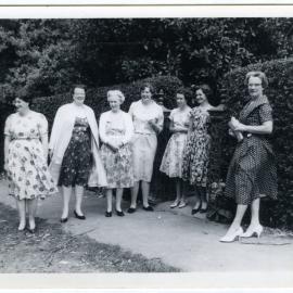 Deaconess College students at the front gate