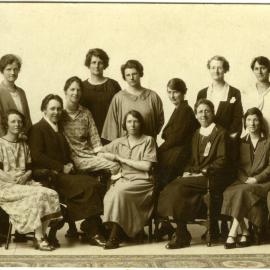 Mission workers at a conference