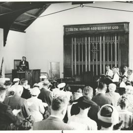 Worship in Mt. Albert Church