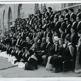 A group of the Annual Convocation of the faculty