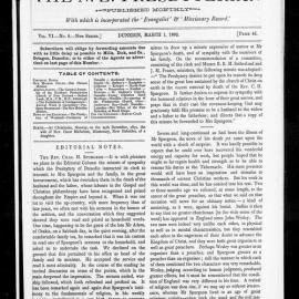NZ Presbyterian: 1892 Vol. 6 No. 9
