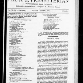 NZ Presbyterian: 1893 Vol. 7 No. 7