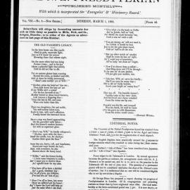 NZ Presbyterian: 1893 Vol. 7 No. 9