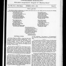 NZ Presbyterian: 1893 Vol. 8 No. 1