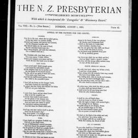 NZ Presbyterian: 1893 Vol. 8 No. 2