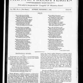 NZ Presbyterian: 1893 Vol. 8 No. 3