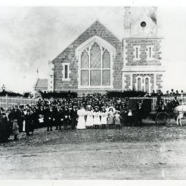 Wedding Of J.Robertson & J.Young.