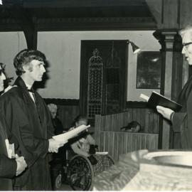 Induction of Rev. J. A. Elvidge (?)