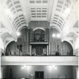 Installation of organ at St. Andrew's Church, Wellington 