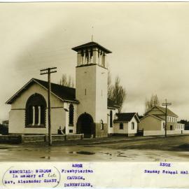 Knox Church and Sunday School hall, Dannevirke