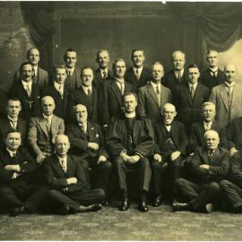Minister and office-bearers 1929, St. Andrew's, Hastings