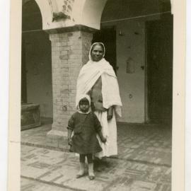 Mrs Gauhar Ali and her adopted daughter
