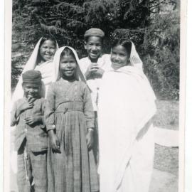 Leper children at Chandag