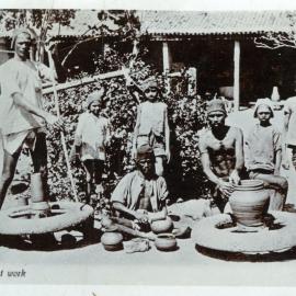 Potters at work