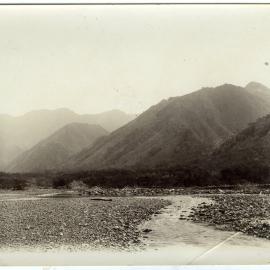 Mountain scene, Wuss, Santo