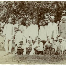 Servants and lepers at Subathu 