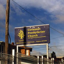 Covenant Presbyterian Church Sign