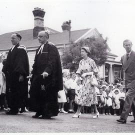Visit of the Queen to St. Johns, Rotorua