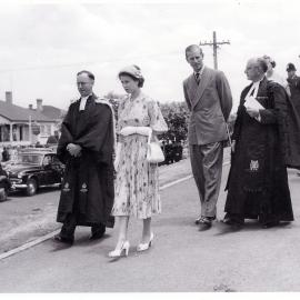 Visit of the Queen to St. Johns, Rotorua