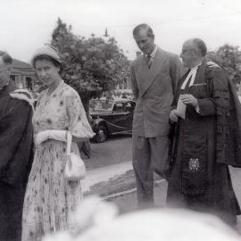 Visit of the Queen to St. Johns Rotorua.