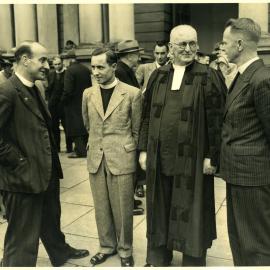 Moderator & Ministers At Assembly.