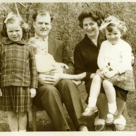 Rev.DJ & Mrs F.Wilson & Family.