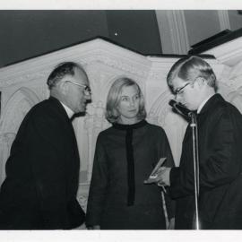 Rev.CL Gosling At First Church, Dunedin.