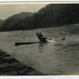 A wrecked boatman