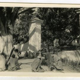 Outside courthouse gates, Saharanpur