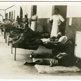 Men's verandah, Jagadhri Hospital