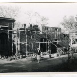 Sterilising and X-ray rooms under construction