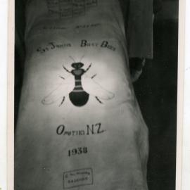 Medical apron from Opotiki Busy Bees