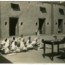 "Reading lesson - Girls' School, Jagadhri"
