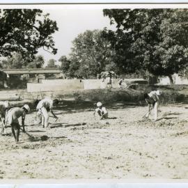 At work on the Kharar High school farm