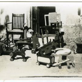 Some of the toys made by the boys