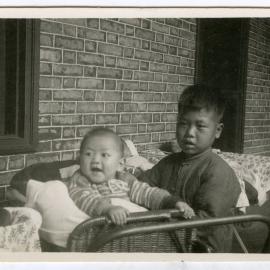 Baby Wong (Shew Juk) and his brother 