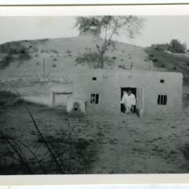 "Primary school project," hut built by first class boys, Kharar Christian Boys High School