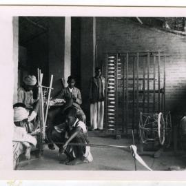 Kharar Boys' Christian High School weaving room
